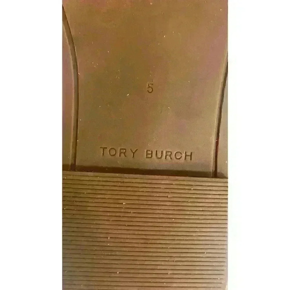 NEW Tory Burch Miller Tassel Slide Sandals Fringe Tan beach Women’s Size 5 $368 - Picture 5 of 5